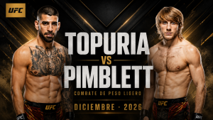 Topuria ya tiene rival: Ilia defenderá el cinturón de la UFC ante Paddy Pimblett en UFC 334